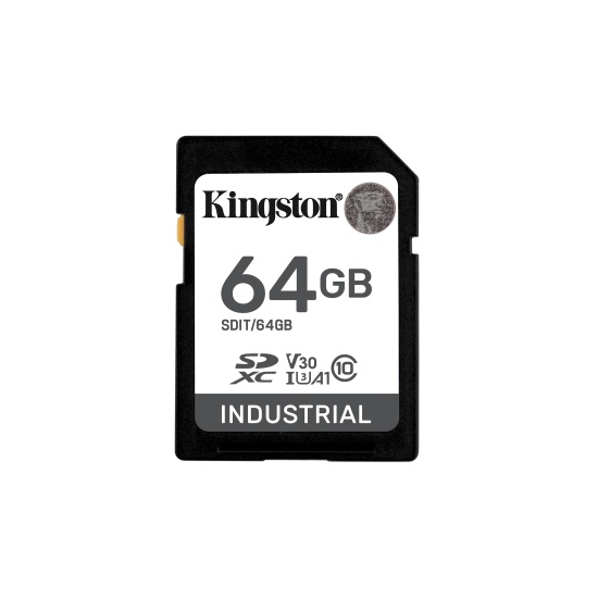 Kingston Technology 64G SDXC Industrial pSLC Image