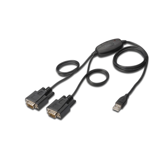 Digitus USB 2.0 to 2x RS232 Cable Image