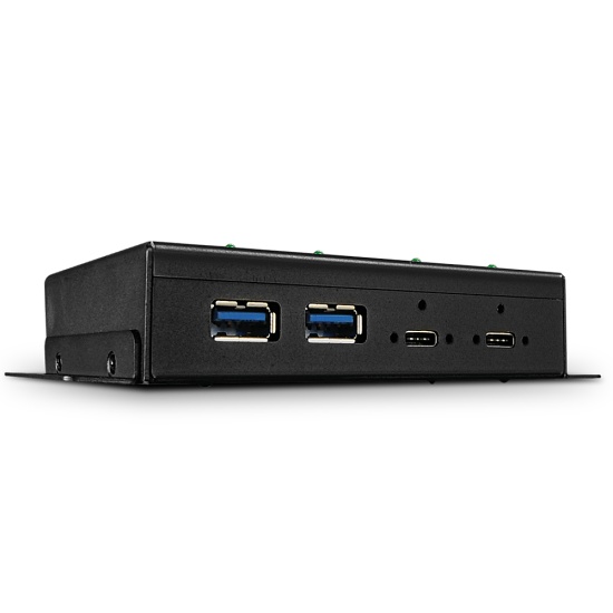 Lindy 4 Port USB 3.2 Gen 2 Type C Metal Hub Image