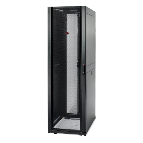 APC AR3100 rack cabinet 42U Freestanding rack Black Image