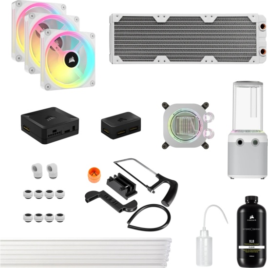 Corsair XH405i Processor Liquid cooling kit White Image