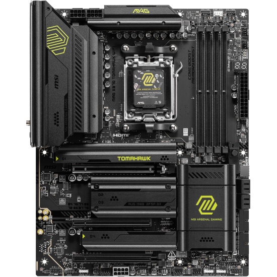 MSI MAG X870 TOMAHAWK WIFI motherboard AMD X870 Socket AM5 ATX Image