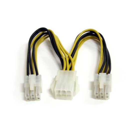 StarTech.com 6in PCI Express Power Splitter Cable Image