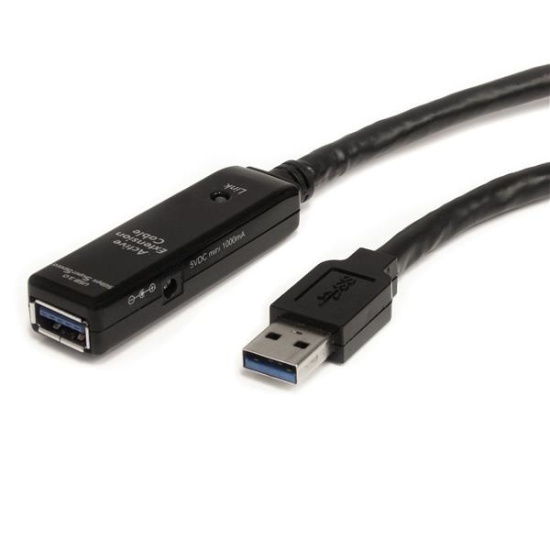 StarTech.com 3m USB 3.0 Active Extension Cable - M/F Image