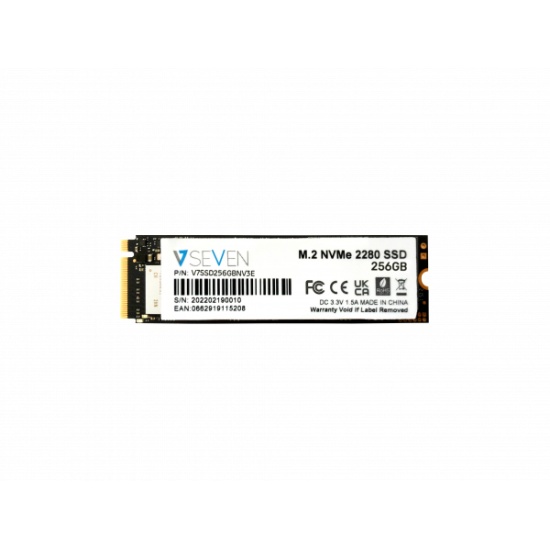 V7 V7SSD256GBNV3E internal solid state drive 256 GB M.2 Serial ATA III NVMe 3D TLC Image