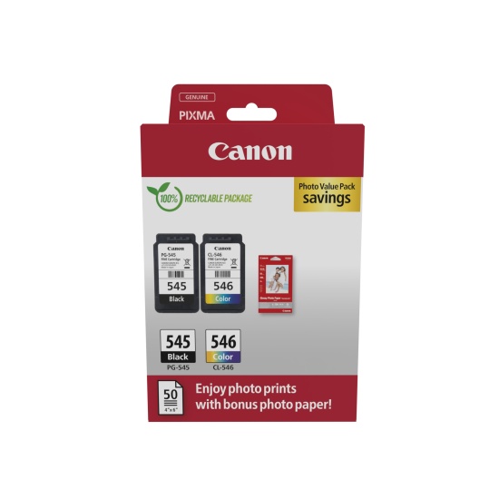 Canon 8287B008 ink cartridge 2 pc(s) Original Black, Cyan, Magenta, Yellow Image