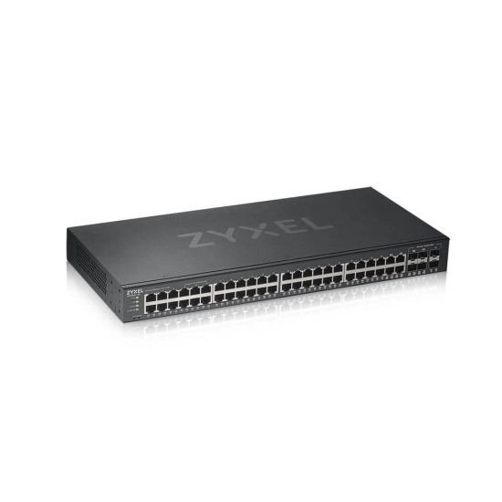 Zyxel GS1920-48V2 Managed Gigabit Ethernet (10/100/1000) Black Image