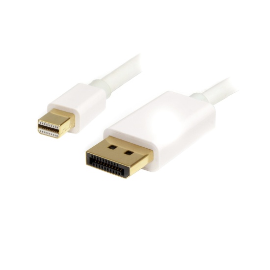 StarTech.com 1m (3ft) Mini DisplayPort to DisplayPort 1.2 Cable - 4K x 2K UHD Mini DisplayPort to DisplayPort Adapter Cable - Mini DP to DP Cable for Monitor - mDP to DP Converter Cord Image