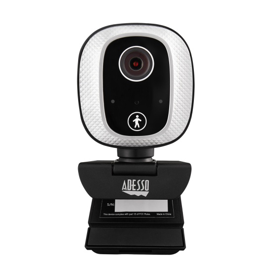 Adesso 1080P HD H.264 FIXED FOCUS USB WITH 305 MOTION TRACKING, BUILT-IN MICROPH webcam Image