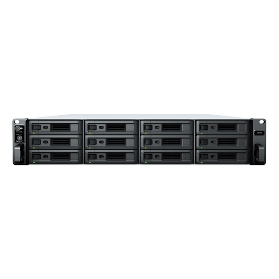 Synology SA SA6400 NAS/storage server Rack (2U) EPYC 7272 32 GB DDR4 DiskStation Manager Black Image