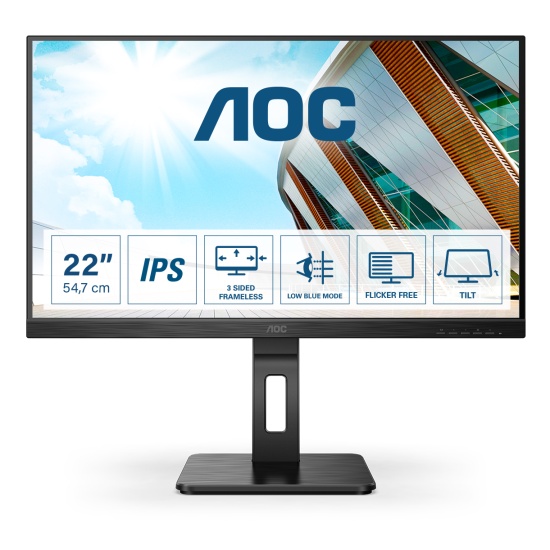 AOC P2 22P2Q LED display 54.6 cm (21.5 AOC P2 22P2Q LED display 54.6 cm (21.5