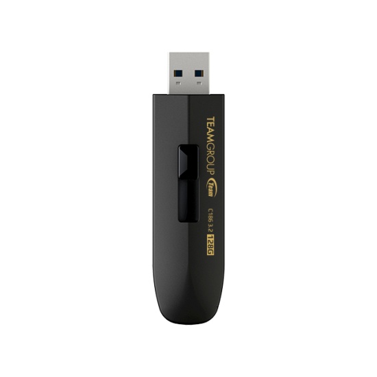 Team Group C186 USB flash drive 128 GB USB Type-A 3.2 Gen 1 (3.1 Gen 1) Black Image