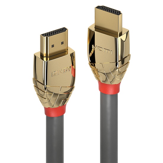 Lindy 1m High Speed HDMI Cable, Gold Line Image