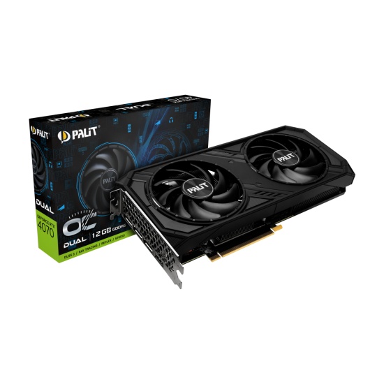 Palit GeForce RTX 4070 Dual OC NVIDIA 12 GB GDDR6 Image