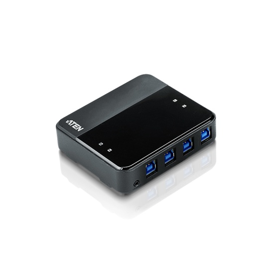 ATEN 4-port USB 3.0 Peripheral Sharing Device Image