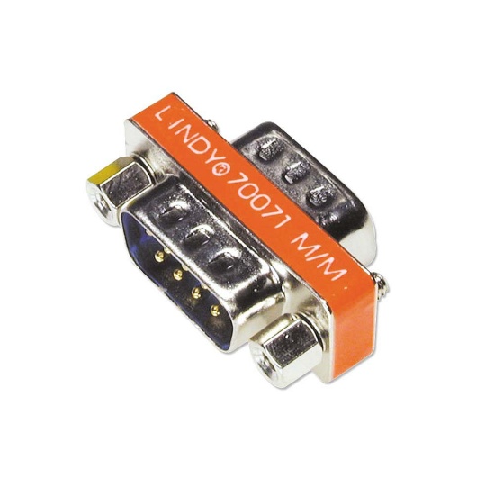 Lindy Mini Gender Changer 9 Way D Male/Male Image