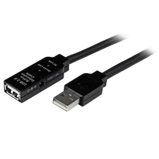 StarTech.com 20m USB 2.0 Active Extension Cable - M/F Image