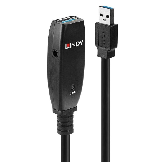 Lindy 43353 USB cable USB 3.2 Gen 1 (3.1 Gen 1) 3 m USB A Black Image