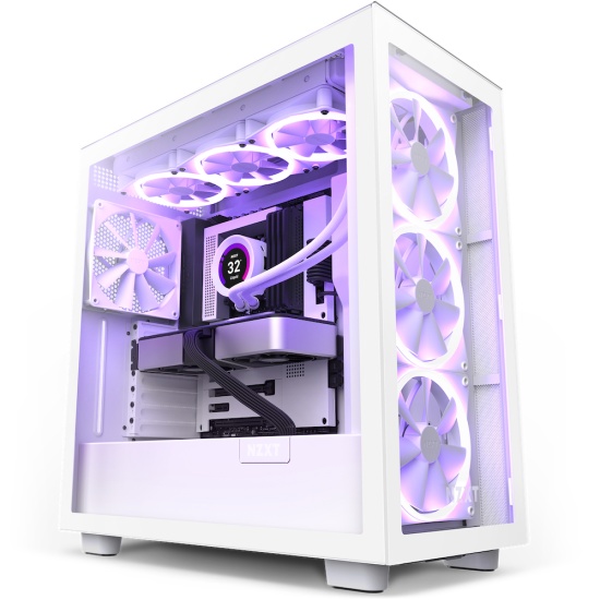 NZXT CM-H71EW-02 computer case Midi Tower White Image NZXT CM-H71EW-02 computer case Midi Tower White Image