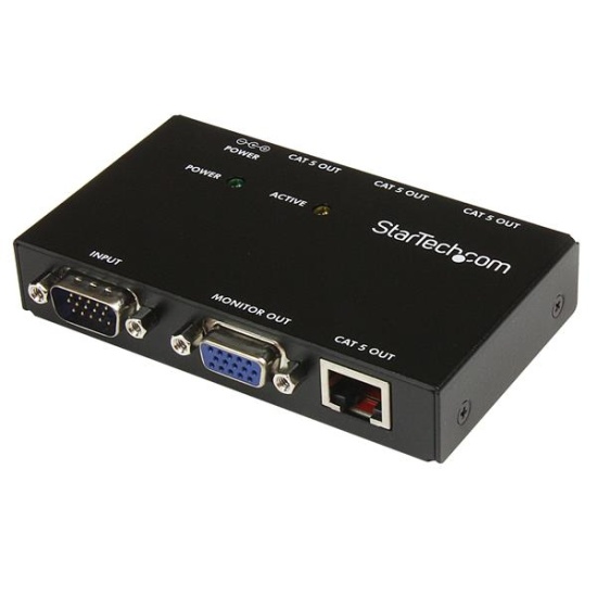 StarTech.com 4 Port VGA Over CAT5 Video Extender - 450ft (150m) Image
