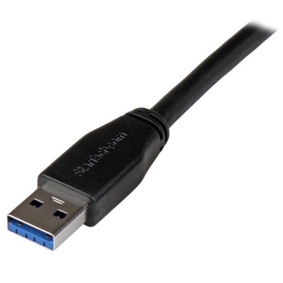 StarTech.com Active USB 3.0 USB-A to USB-B Cable - M/M - 10m (30ft) Image