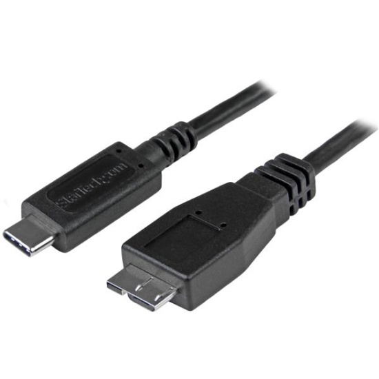 StarTech.com USB-C to Micro-B Cable - M/M - 1m (3ft) - USB 3.1 (10Gbps) Image