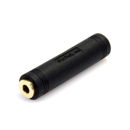 StarTech.com 3.5 mm to 3.5 mm Audio Coupler - Female to Female Image