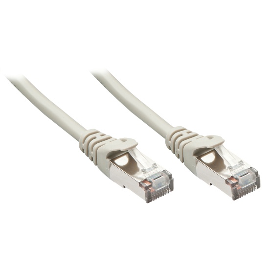 Lindy 48340 networking cable Grey 0.3 m Cat5e F/UTP (FTP) Image