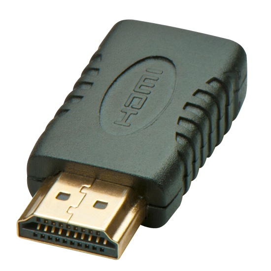 Lindy Mini HDMI Female To HDMI Male Adapter Image