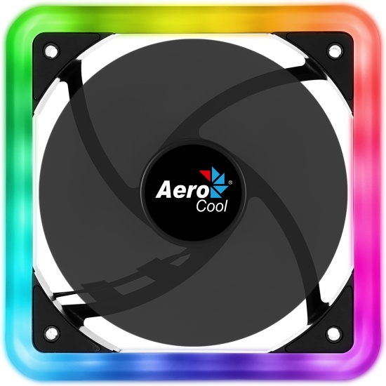 Aerocool Edge 14 Computer case Fan 14 cm Black Image Aerocool Edge 14 Computer case Fan 14 cm Black Image