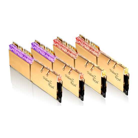 G.Skill Trident Z Royal F4-4000C18Q-128GTRG memory module 128 GB 4 x 32 GB DDR4 4000 MHz Image