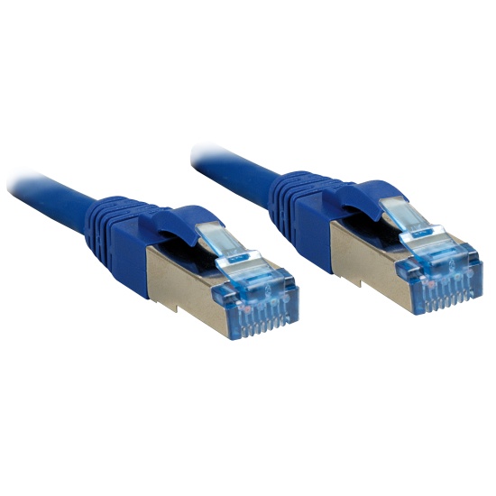 Lindy 2m Cat.6A S/FTP networking cable Blue Cat6a S/FTP (S-STP) Image