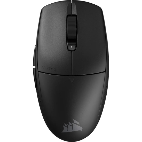 Corsair M55 mouse Gaming Right-hand RF Wireless + Bluetooth + USB Type-A Optical 24000 DPI Image