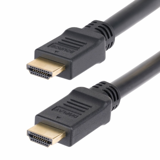 StarTech.com 15m (49.2ft) Active HDMI 2.0 Cable, CMP, Plenum Rated, High Speed HDMI Cable, 4K 60Hz, HDR10/HDCP 2.2/ARC, CMP In Wall HDMI Cord Image