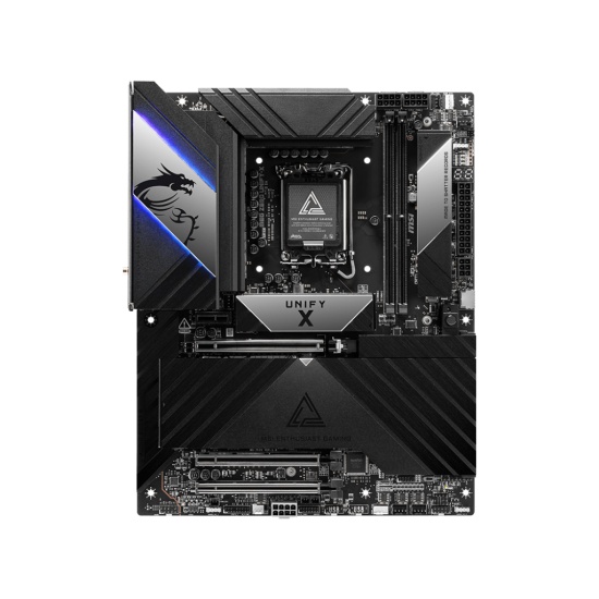 MSI MEG Z890 UNIFY-X motherboard Intel Z890 LGA 1851 (Socket V1) ATX Image MSI MEG Z890 UNIFY-X motherboard Intel Z890 LGA 1851 (Socket V1) ATX Image