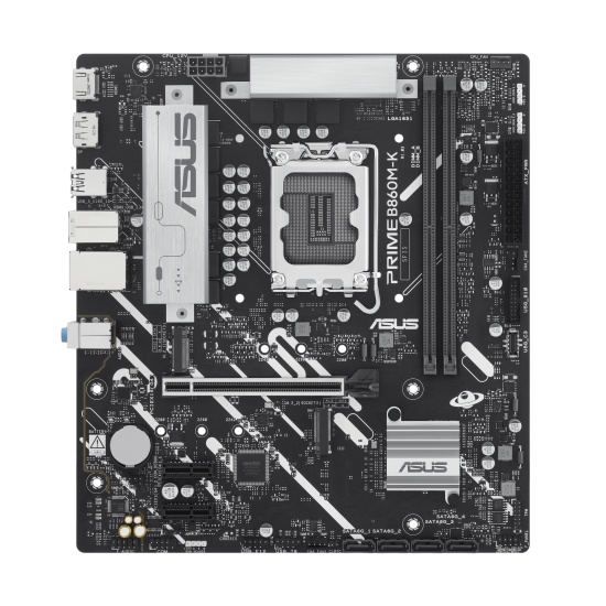 ASUS PRIME B860M-K Intel B860 LGA 1851 (Socket V1) micro ATX Image
