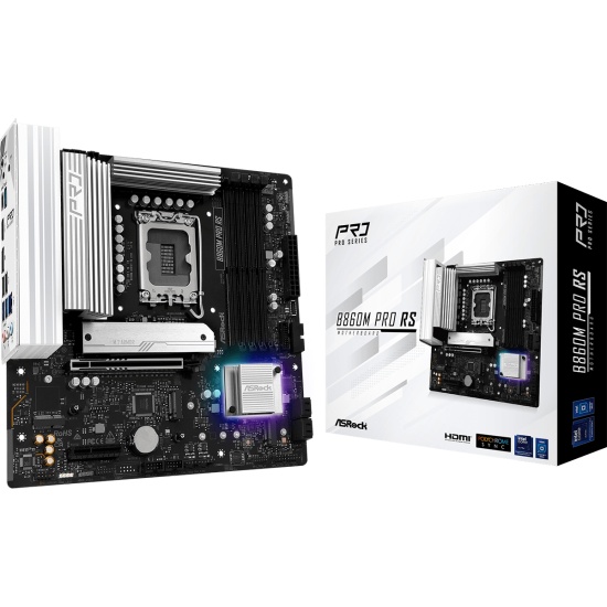 Asrock B860M Pro RS Intel B860 LGA 1851 (Socket V1) micro ATX Image