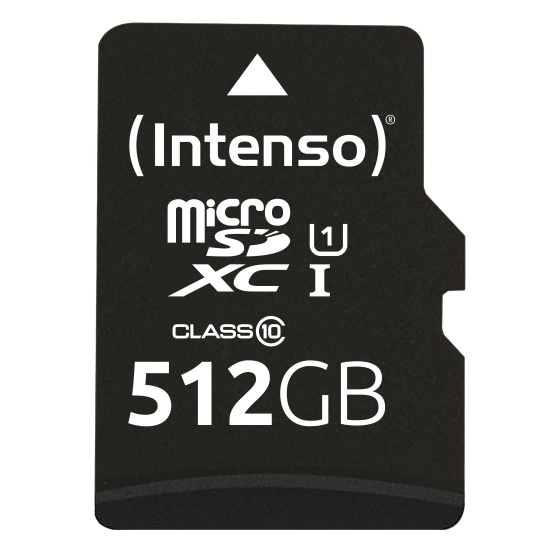 Intenso microSD Karte UHS-I Premium 512 GB Class 10 Image