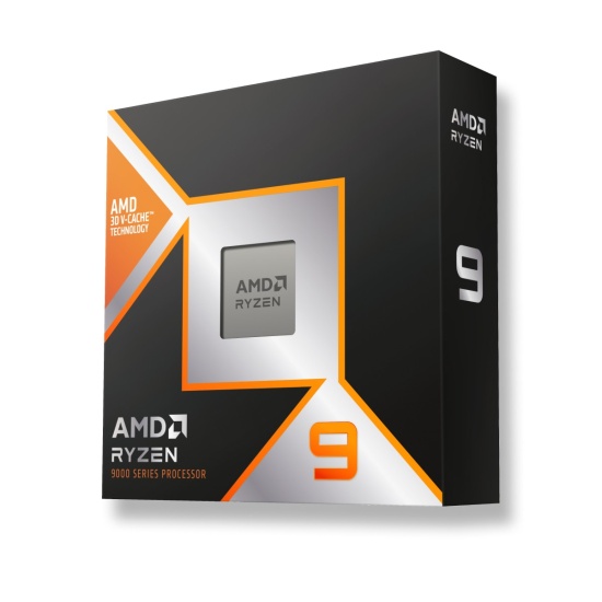 AMD Ryzen 9 9900X3D processor 4.4 GHz 140 MB L2 & L3 Box Image AMD Ryzen 9 9900X3D processor 4.4 GHz 140 MB L2 & L3 Box Image