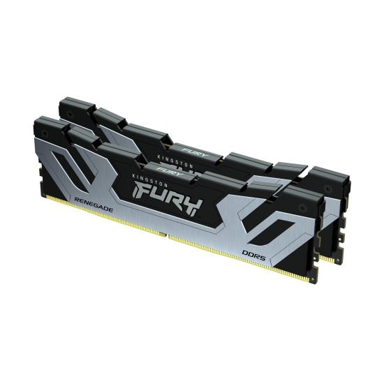 Kingston Technology FURY 24GB 8400MT/s DDR5 CL40 CUDIMM Renegade Silver XMP Image