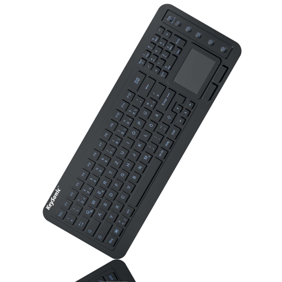 KeySonic KSK-6231INEL keyboard USB QWERTZ German Black Image