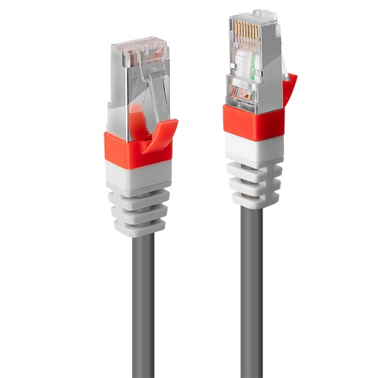 Lindy 0.5m Cat.6A S/FTP LSZH Network Cable, Grey Image