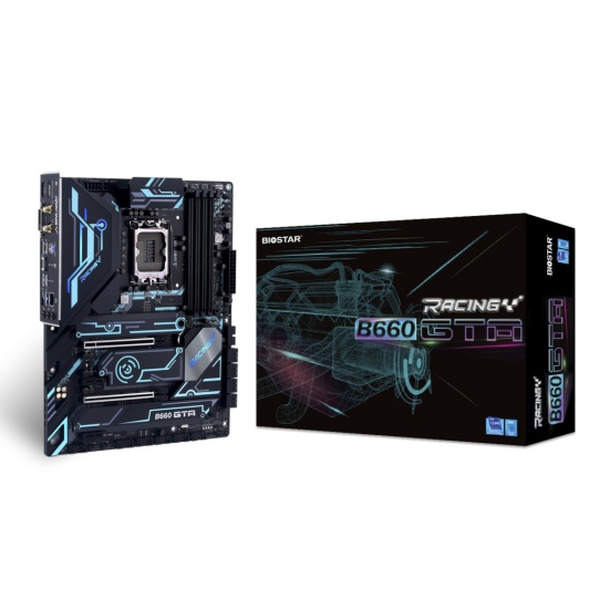 Biostar B660GTA motherboard Intel B660 LGA 1700 ATX Image