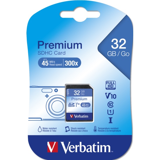 Verbatim Premium 32 GB SDHC Class 10 Image