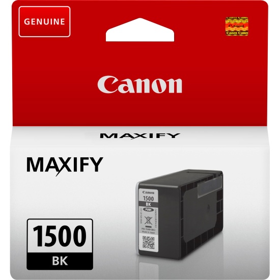Canon PGI-1500BK Black Ink Cartridge Image