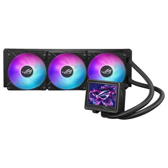 ASUS ROG Ryujin III 360 ARGB Extreme Computer case All-in-one liquid cooler 12 cm Black Image
