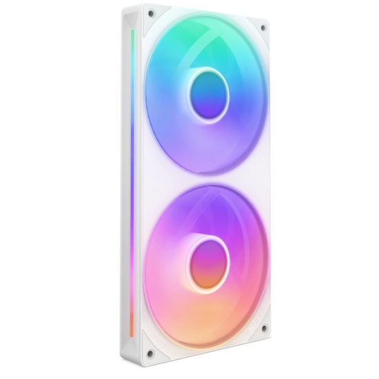 NZXT RF-U24HF-W1 computer cooling system Computer case Fan White Image
