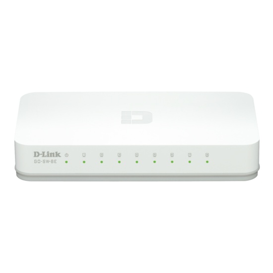D-Link GO-SW-8E/E network switch Unmanaged Fast Ethernet (10/100) White Image D-Link GO-SW-8E/E network switch Unmanaged Fast Ethernet (10/100) White Image