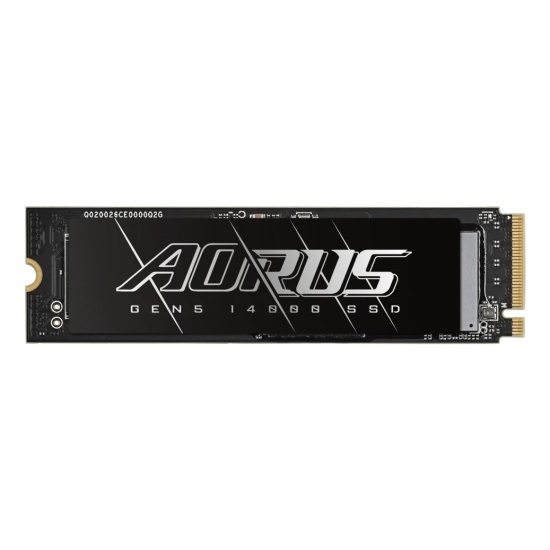 GIGABYTE AORUS Gen5 14000 SSD 2 TB M.2 PCI Express 5.0 NVMe 3D TLC NAND Image GIGABYTE AORUS Gen5 14000 SSD 2 TB M.2 PCI Express 5.0 NVMe 3D TLC NAND Image