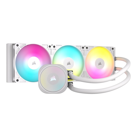 Corsair Nautilus 360 RS ARGB Liquid Processor All-in-one liquid cooler White 1 pc(s) Image